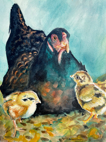 Original Watercolor Painting