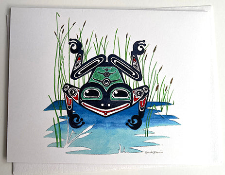 Native Frog Card