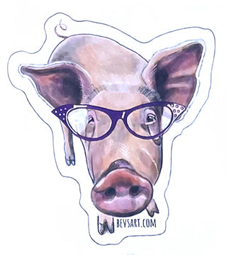 Precious Pig Sticker