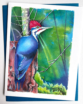 Pileated Woodpecker Card